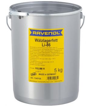 Смазка RAVENOL Waelzlagerfett LI-86, 5кг