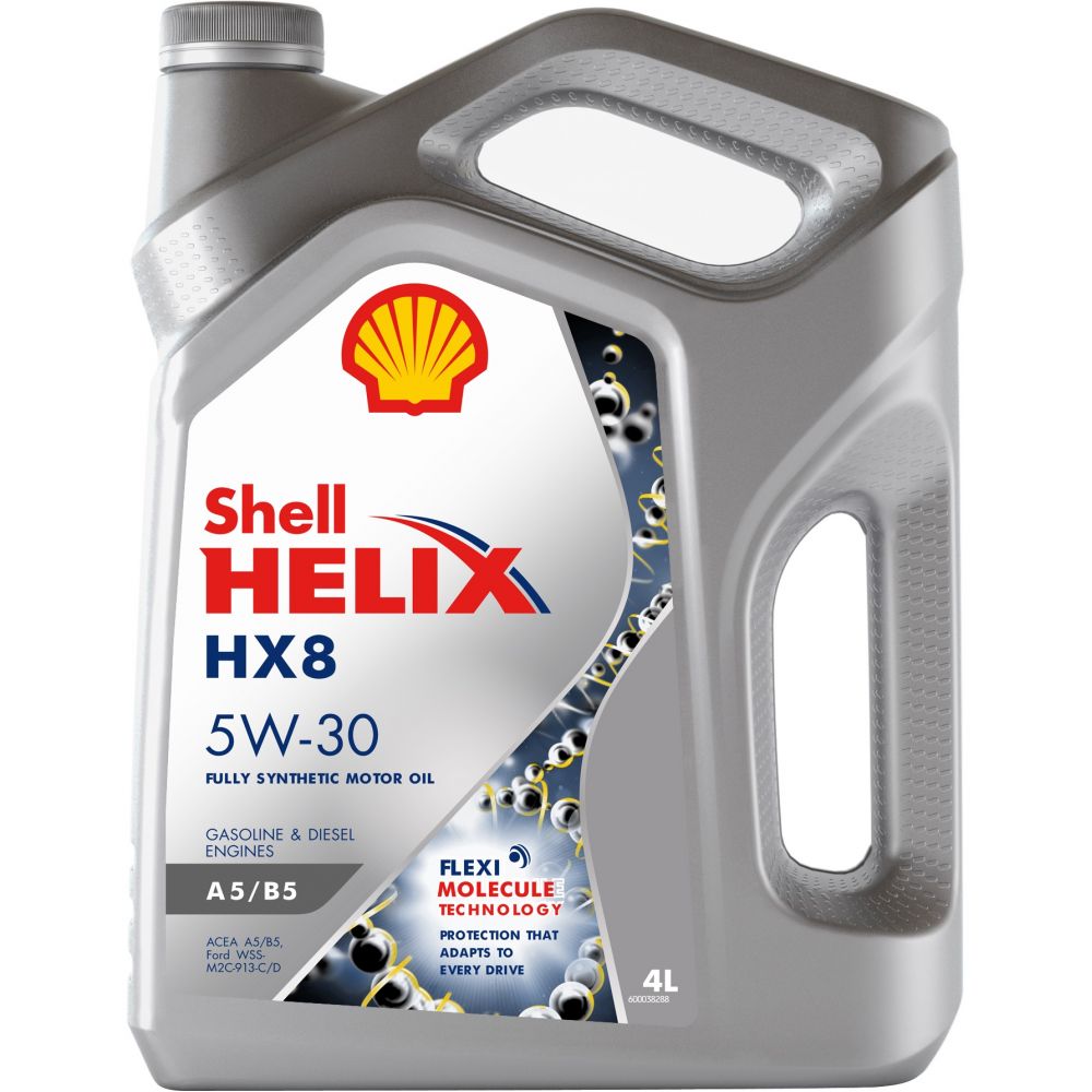 Моторное масло SHELL Helix HX8 A5/B5 SAE 5W-30, 4л