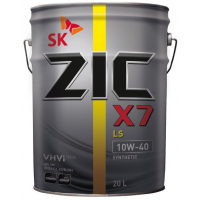 Моторное масло ZIC X7 LS 10W-40, 20л