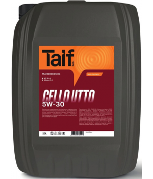 Трансмиссионное масло TAIF Cello Utto 5W-30, 20л