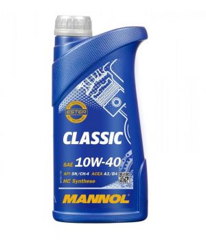 Моторное масло MANNOL 7501 CLASSIC 10W-40, 1л