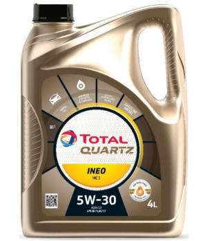 Моторное масло Total QUARTZ INEO MC3 5W-30, 4л