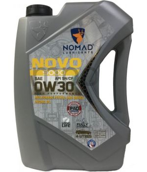 Моторное масло NOMAD NOVO 9000 0W-30, 4л