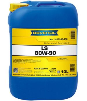 Трансмиссионное масло RAVENOL Sperrdiff. Hyp. Getr.Oil LS 80W-90 GL-5, 10л