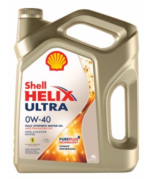 Моторное масло Shell Helix Ultra 0W-40 SP, 4л