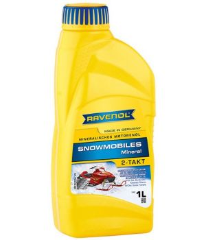 Масло для 2T снегоходов RAVENOL Snowmobiles Mineral 2-Takt, 1л
