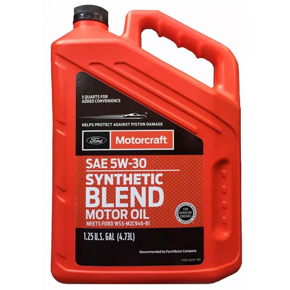 Моторное масло Ford Motorcraft Premium Synthetic Blend 5W-30, 4.73л