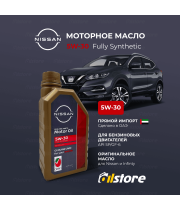 Моторное масло Nissan Motor Oil 5W-30 API SP/GF-6, 1л