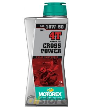 Моторное масло MOTOREX CROSS POWER 4T 10W-50, 1л
