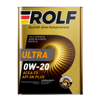 Моторное масло ROLF ULTRA 0W-20 C5 SN PLUS, 4л