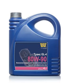 Трансмиссионное масло WEGO Trans GL-4 80W-90, 4л