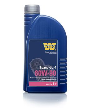 Трансмиссионное масло WEGO Trans GL-4 80W-90, 1л