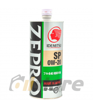 Моторное масло IDEMITSU ZEPRO ECO MEDALIST SP/GF-6A 0W-20, 1л
