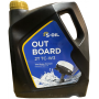 Моторное масло S-OIL SEVEN OUTBOARD 2T TC-W3 (Black)​​​​​​​, 4л