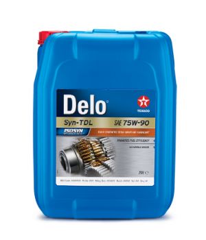Трансмиссионное масло Texaco DELO Syn-TDL 75W-90, 20л