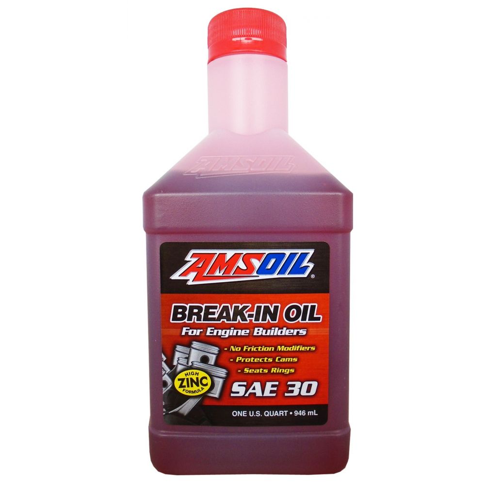 Масло для обкатки двигателя после ремонта AMSOIL Break-In Oil SAE 30  (0,946л) - цены и характеристики | Купить в интернет-магазине автомобильных  масел OIL-STORE.RU