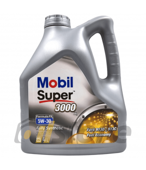 Моторное масло Mobil Super 3000 X1 Formula FE 5W-30, 4л