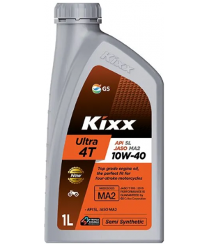 Моторное масло Kixx Ultra 4T SL/MA2 10W-40, 1л