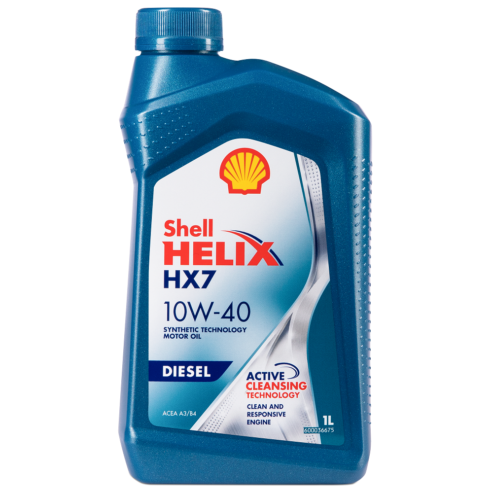Моторное масло Shell Helix HX7 Diesel 10W-40, 1л