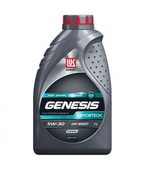 Моторное масло Лукойл Genesis Armortech Diesel 5W-30, 1л