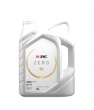 Моторное масло ZIC ZERO 16 0W-16, 4л