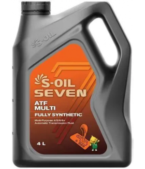 Трансмиссионное масло S-OIL SEVEN ATF MULTI​​​​​​​, 4л