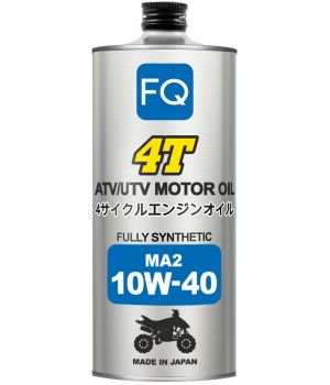 Моторное масло FQ 10W-40 4T ATV/UTV MA2/SP FULLY SYNTHETIC, 1л