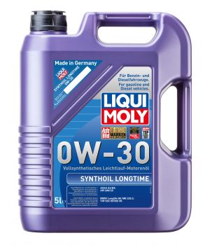 Моторное масло LIQUI MOLY Synthoil Longtime 0W-30, 5л