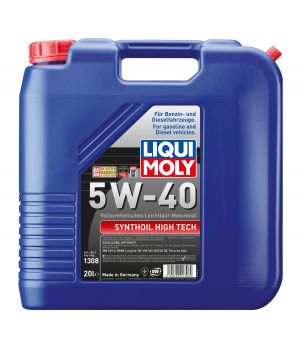 Моторное масло LIQUI MOLY Synthoil High Tech 5W-40, 20л