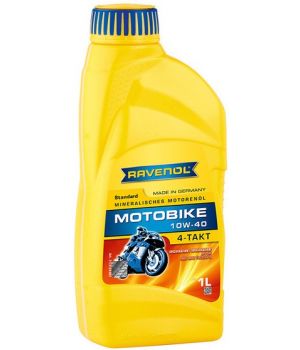 Моторное масло RAVENOL Motobike 4-T Standard 10W-40, 1л