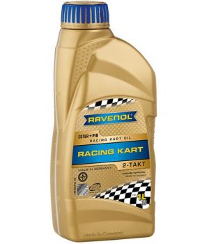 Моторное масло для 2-Tакт картов RAVENOL Racing Kart 2T, 1л