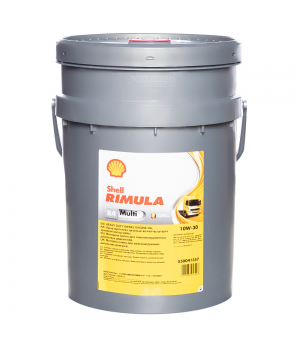Моторное масло Shell Rimula R4 Multi 10W-30, 20л