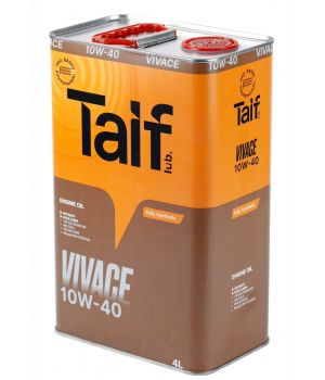Моторное масло TAIF VIVACE 10W-40, 4л
