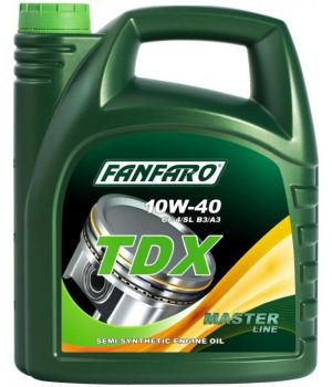 Моторное масло FANFARO 6508 TDX 10W-40, 4л