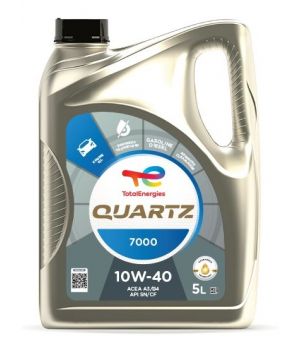 Моторное масло TotalEnergies Quartz 7000 10W-40, 5л