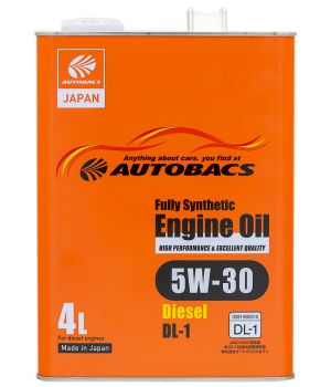 Моторное масло AUTOBACS Engine Oil FS Diesel DL-1 5W-30, 4л