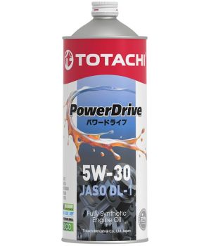 Моторное масло TOTACHI POWERDRIVE Fully Synthetic 5W-30 DL-1, 1л