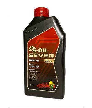 Моторное масло S-OIL SEVEN RED #9 SN 10W-40, 1л