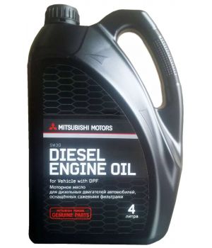 Моторное масло Mitsubishi Diesel Engine Oil 5W-30, 4л