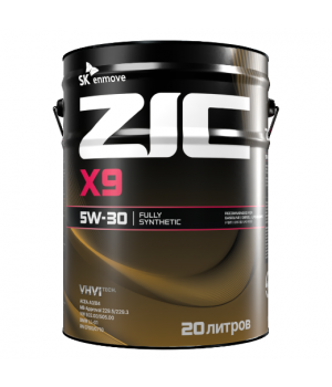Моторное масло ZIC X9 5W-30, 20л