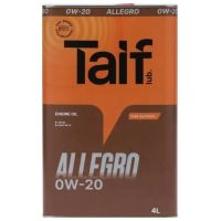 Моторное масло TAIF ALLEGRO 0W-20, 4л