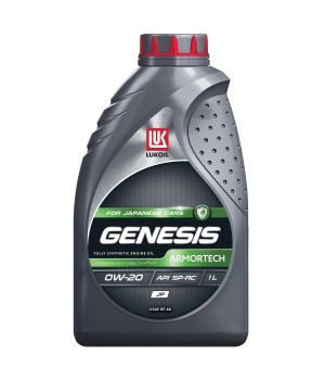 Моторное масло Лукойл Genesis Armortech JP 0W-20, 1л