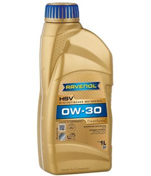 Моторное масло RAVENOL HSV 0W-30, 1л