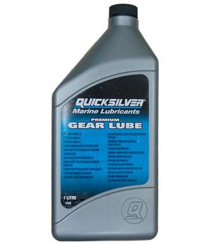 Трансмиссионное масло Quicksilver Premium Gear Lube 80W-90, 1л