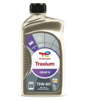 Трансмиссионное масло TotalEnergies Traxium Gear 8 75W-80, 1л