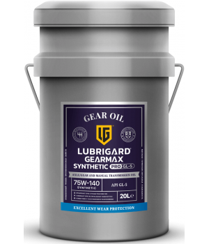 Трансмиссионное масло LUBRIGARD GEARMAX SYNTHETIC PRO GL-5 75W-140, 20л