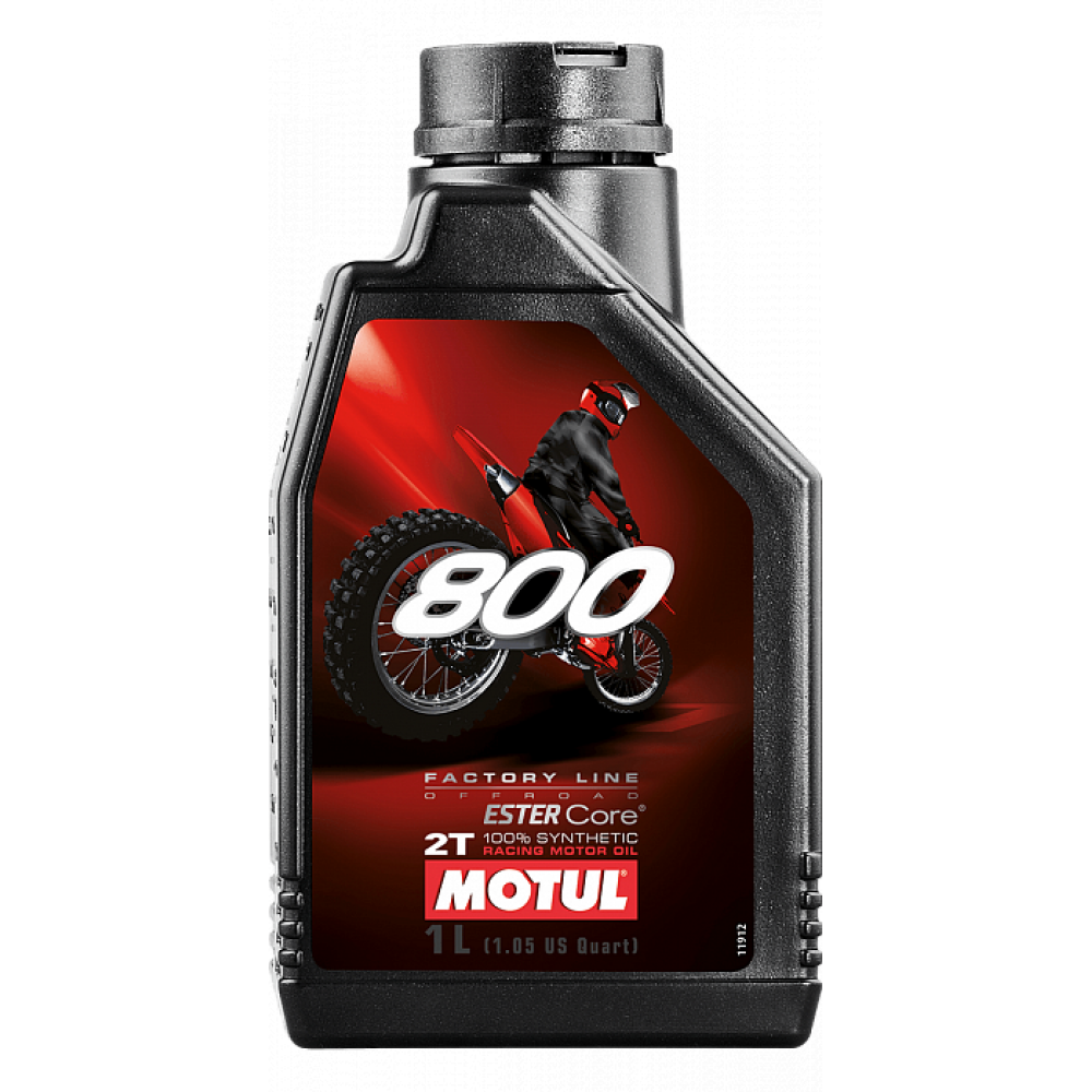 Моторное масло MOTUL 800 2T Factory Line Off Road, 1л - цены и  характеристики | Купить в интернет-магазине автомобильных масел OIL-STORE.RU