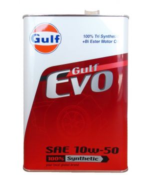 Моторное масло GULF Evo 10W-50, 4л