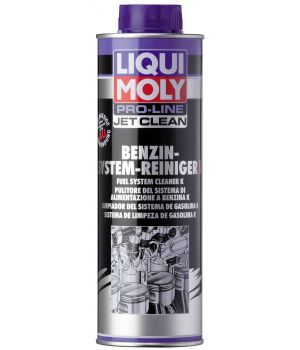 Жидкость для очистки бензиновых систем впрыска LIQUI MOLY Pro-Line JetClean Benzin-System-Reiniger Konzentrat, 0,5л