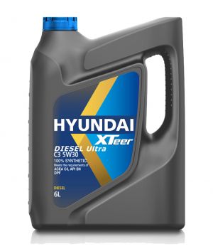 Моторное масло HYUNDAI XTeer Diesel Ultra C3 5W-30, 6л